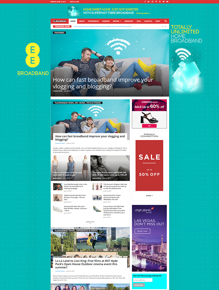 Newsmag Theme Showcase - Flavour Mag