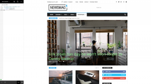 Newsmag 4 - Live CSS Editor
