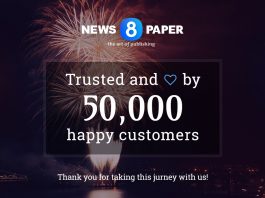 Happy Newspaper Day: 50,000+ Delighted Customers