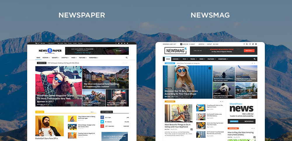 Newspaper vs. Newsmag: How to choose the perfect theme