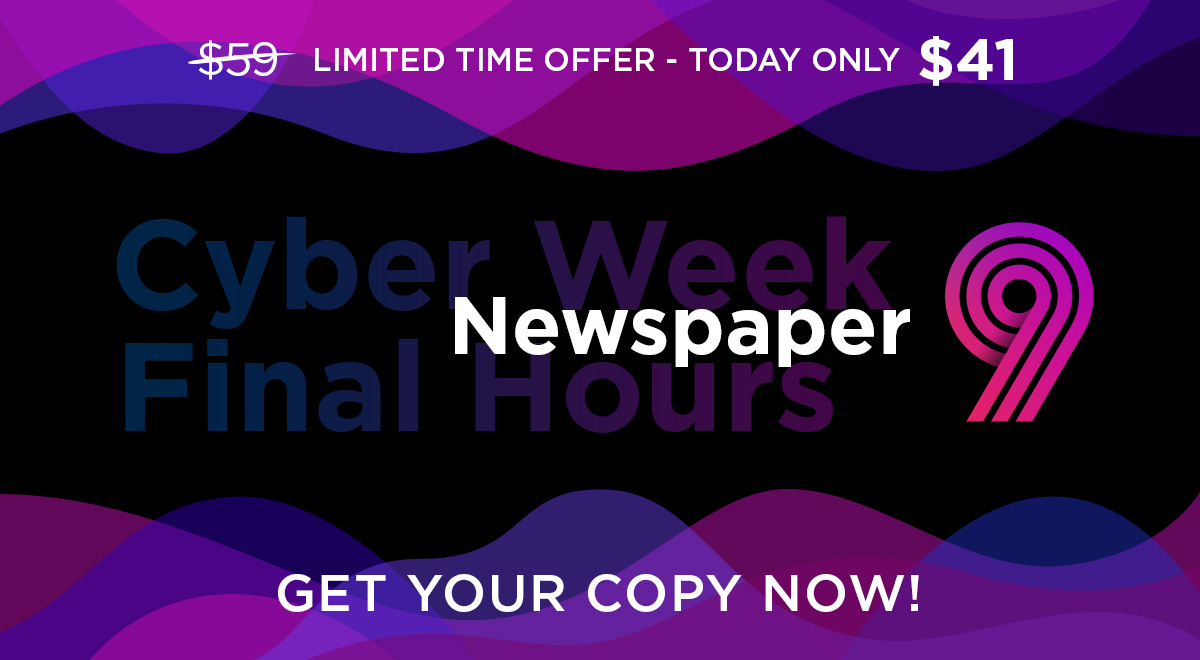 Cyber Monday Newspaper Theme Deal Featured Image