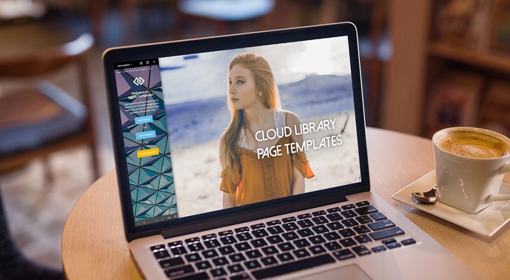 How to Import and Edit a Cloud Library Page Template
