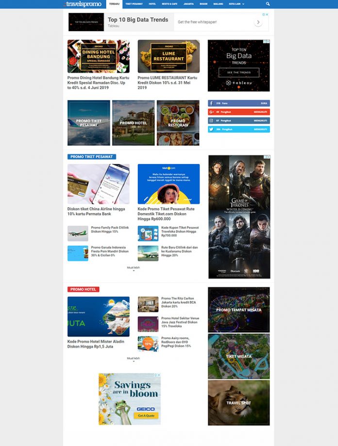 Newsmag WordPress Theme Showcase - Travels Promo