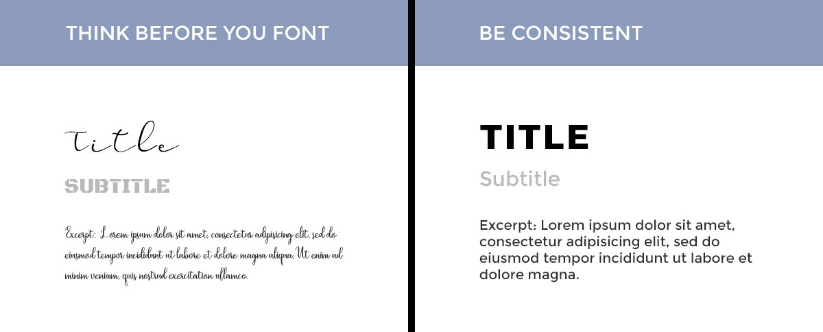 font choosing design mistakes guide