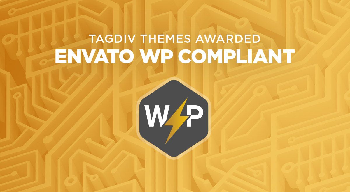 tagDiv themes Envato WordPress Requirements Compliant