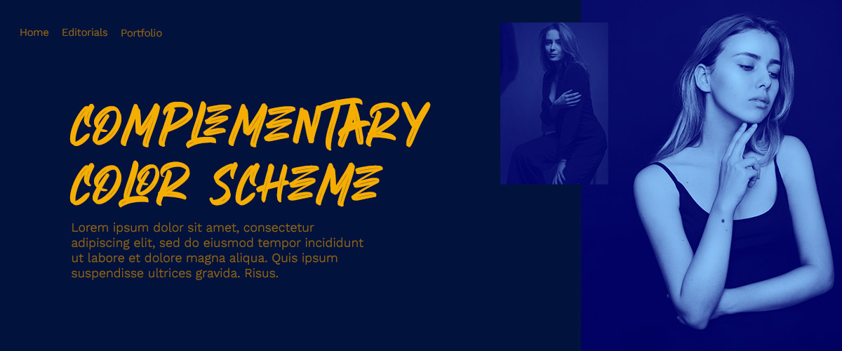 Complementary Colors in web design