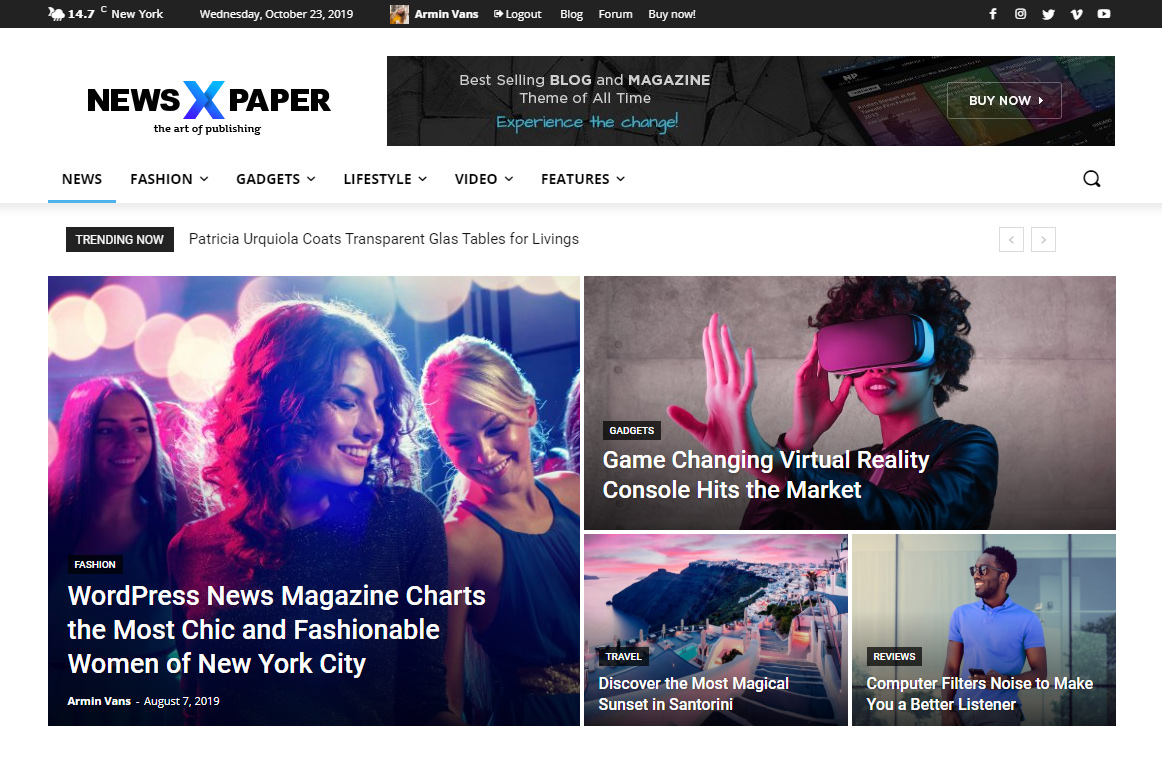 Say Hello to Newspaper 10