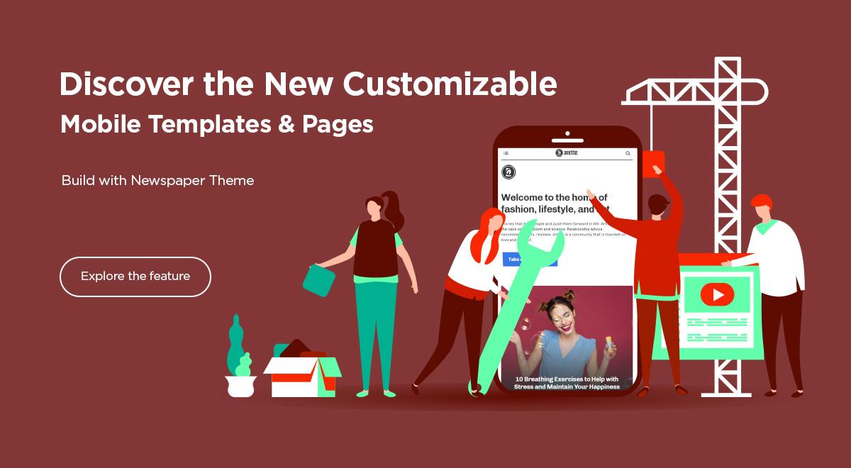 Discover the new Customizable Mobile Templates and Pages