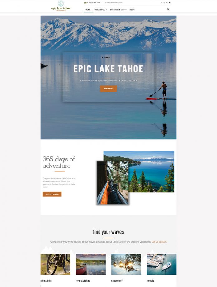 Epic lake Tahoe