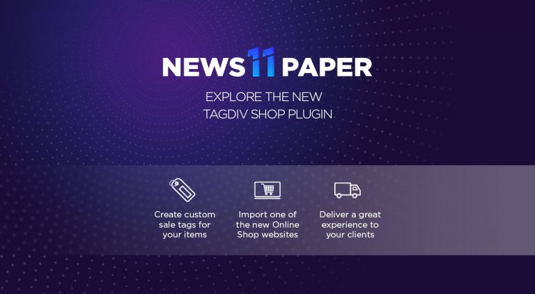 Newspaper Theme Elements for Your eCommerce Website