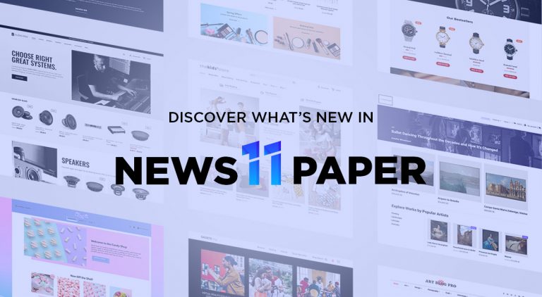 What’s New in Newspaper 11 Theme Update?