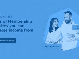 types of membership websites you can build