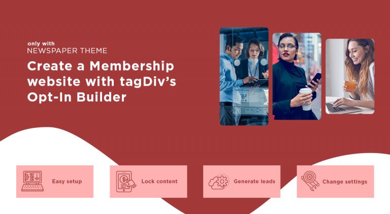 Build a Membership Site with tagDiv Opt-In Builder and Newspaper theme