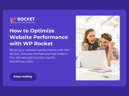 How to optimize website performance with wp rocket
